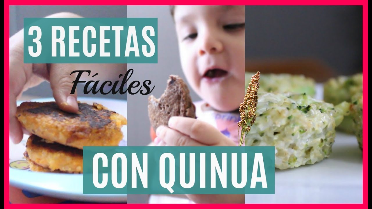 3 RECETAS FÁCILES Y SALUDABLES CON QUINUA PARA TU BEBE O NIÑO|Reishel La Super Mamá