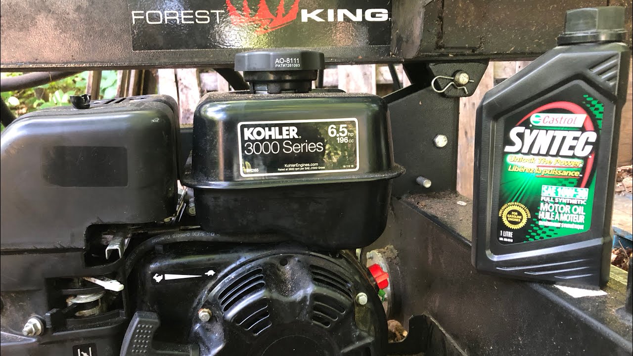 Oil Change Service / Forest King Log Splitter #115🪵