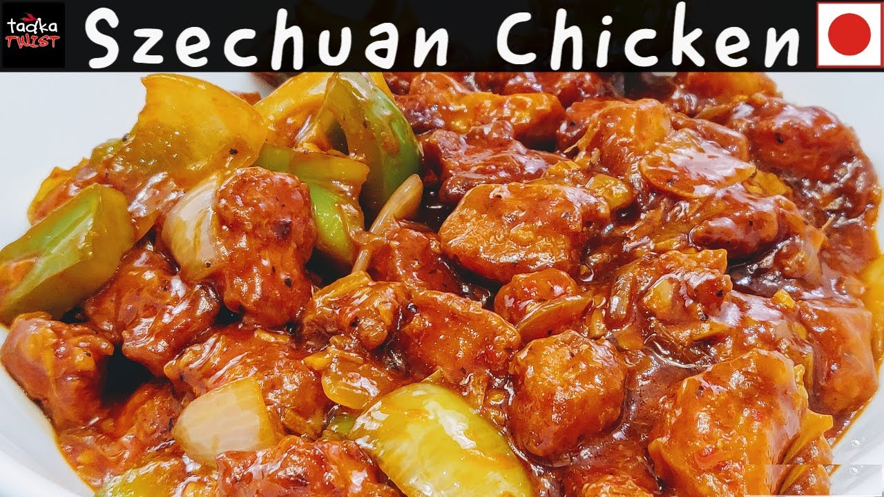 Schezwan Chicken | Hakka Szechuan Chicken | No Artificial Color or MSG | By KTT