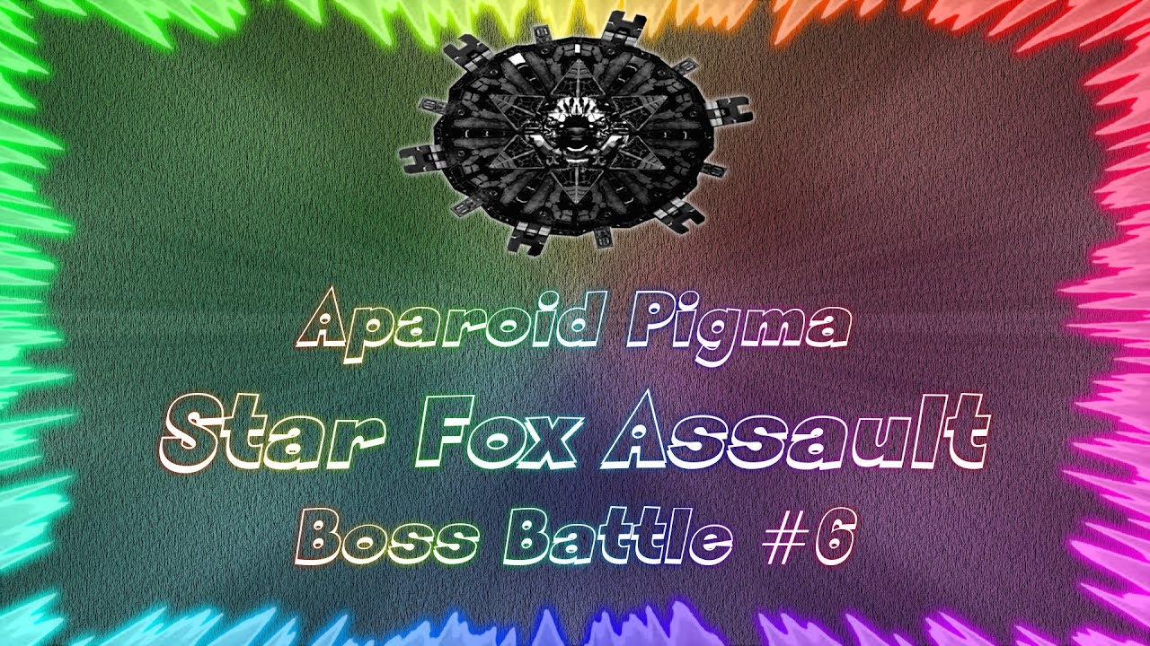 Star Fox Assault ★ Perfect Boss Battle #6 &bull; Aparoid Pigma