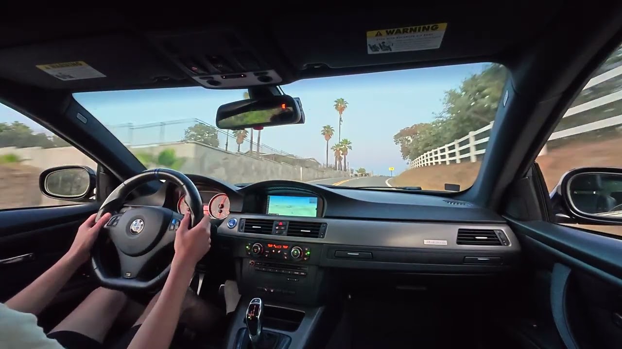 400whp 335is through canyons - Insane downshifts!!