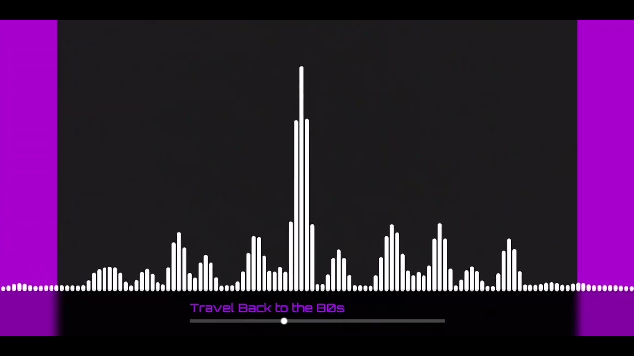 Travel Back to the 80s (Visualiser)