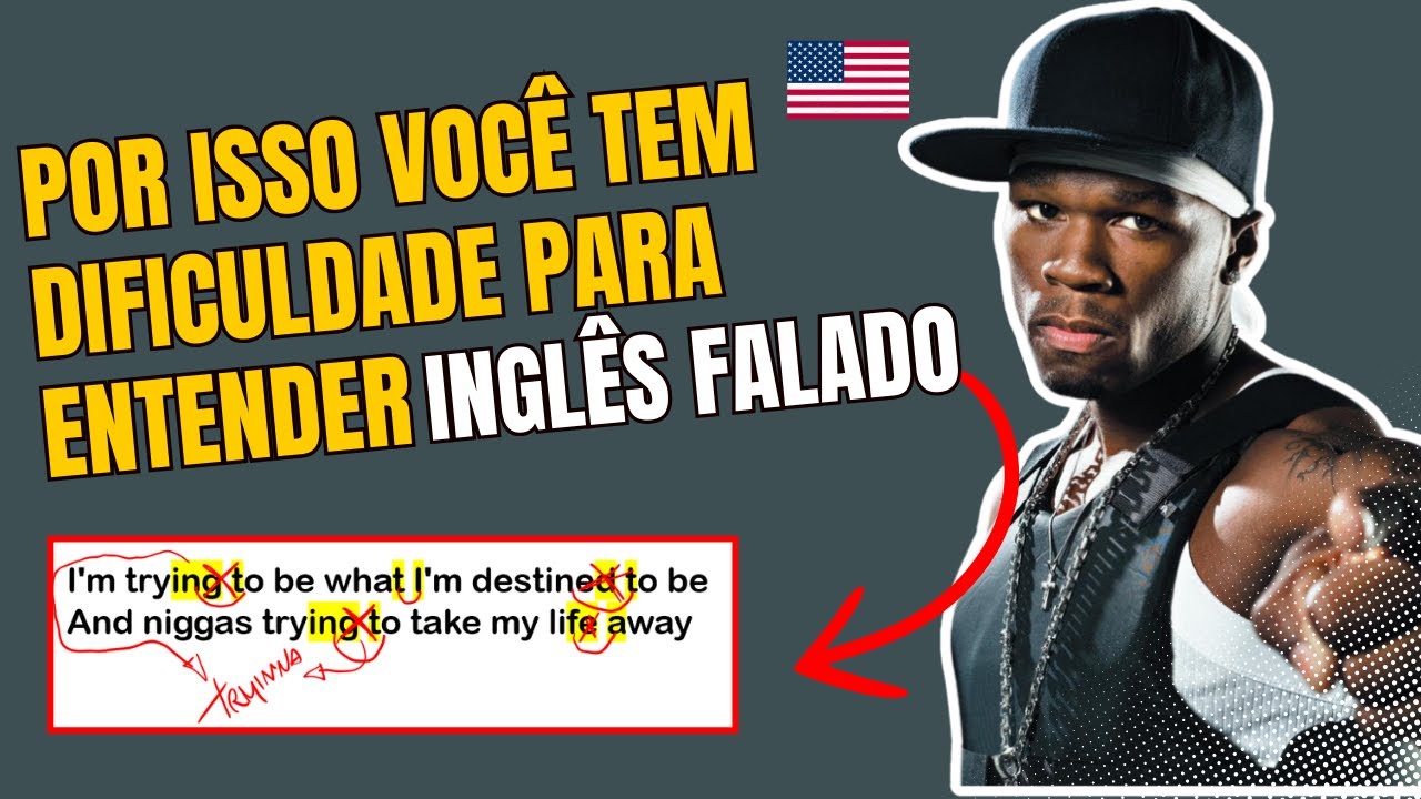 Como entender o ingl&ecirc;s falado com m&uacute;sica ( 50 cent - Many Men (Wish Death)