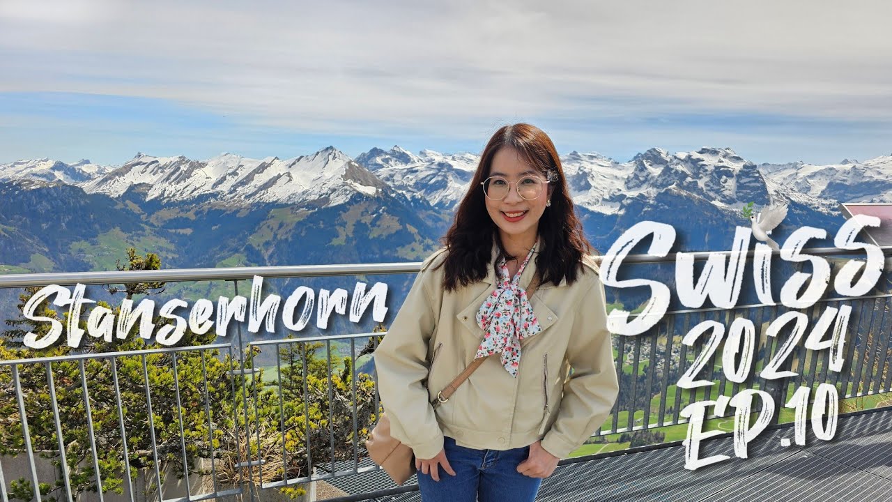 SWISS EP.10 🇨🇭 ชมเทือกเขา Swiss Apls บน Stanserhorn ใกล้เมือง Luzern | VLOG 2024 | NiraNottt