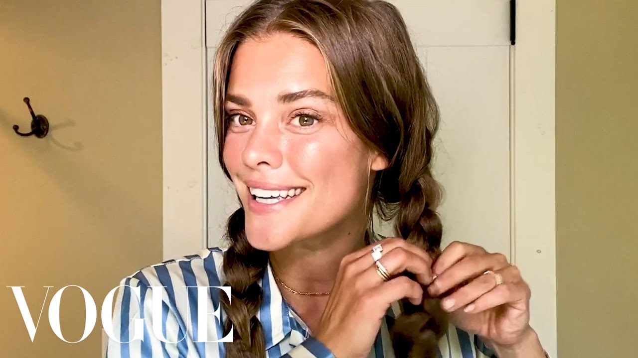 Model Nina Agdal's Face Sculpting Secrets | Beauty Secrets | Vogue