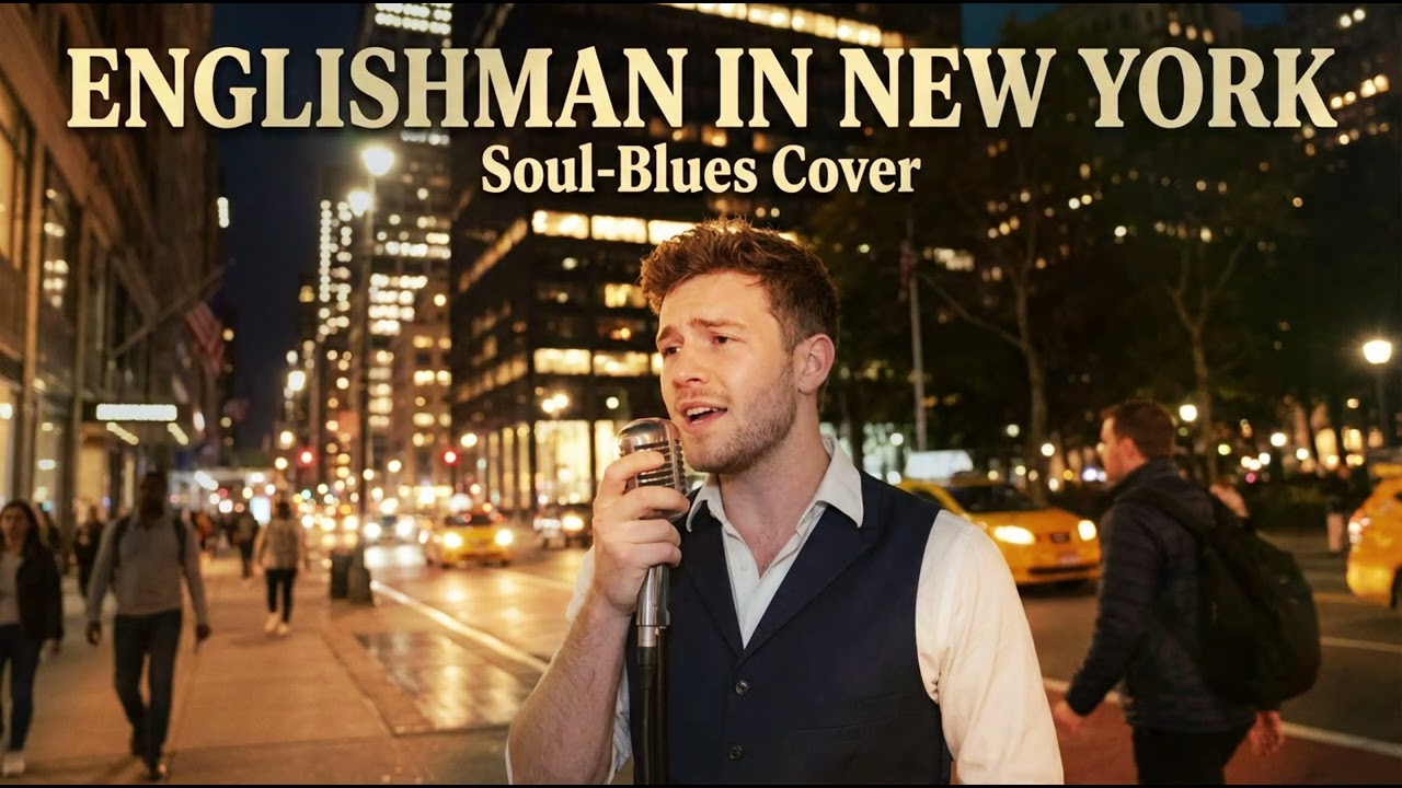 ENGLISHMAN IN NEWYORK - STING || SOUL BLUES VERSION