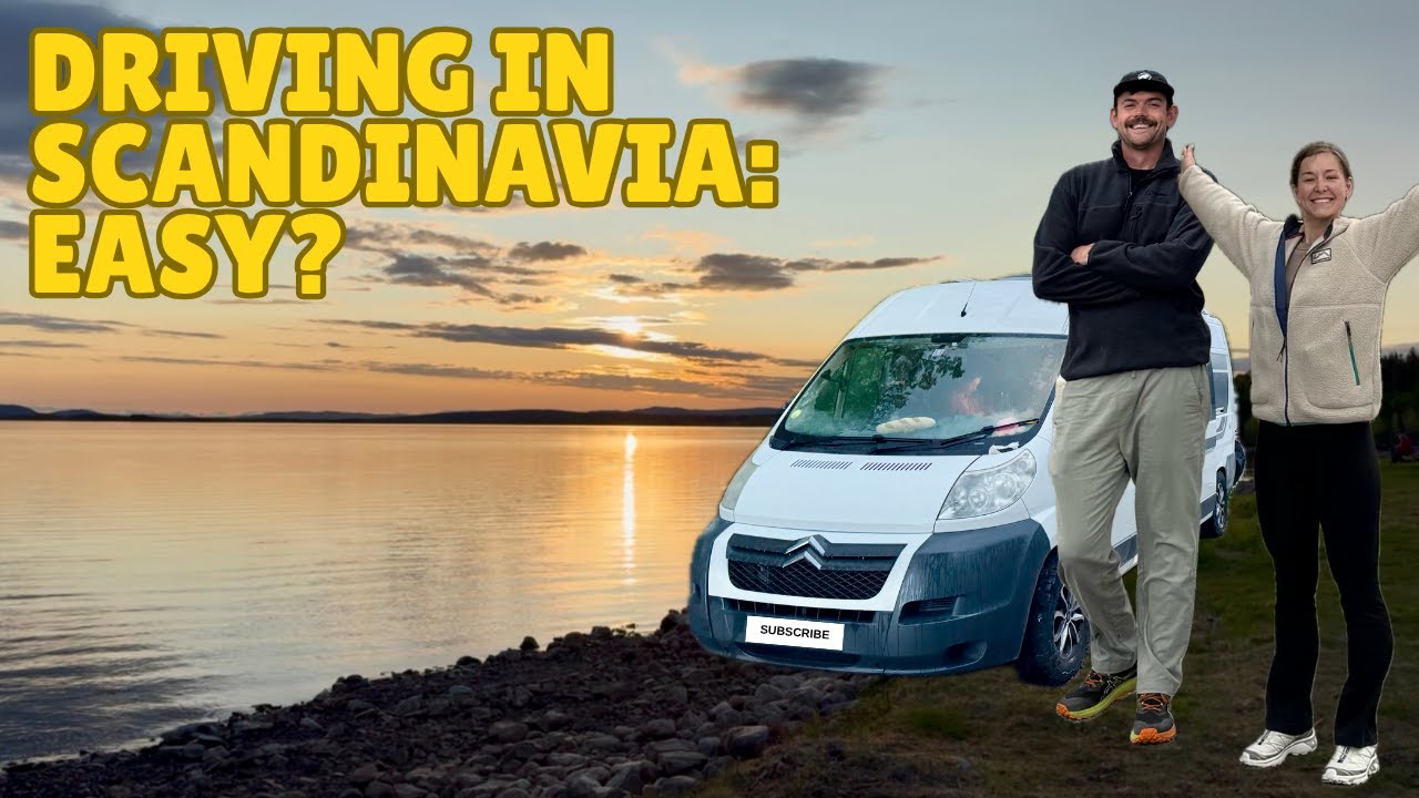 Vanlife in Swedish Lapland - Is driving in Scandinavia REALLY this easy? - Euro Trip Part 6