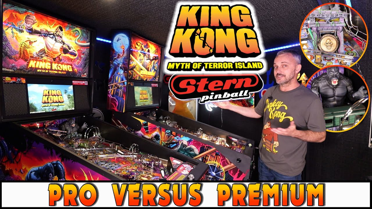 Игровой автомат King Kong Pinball: Pro против Premium — полное сравнение и первые впечатления от ...