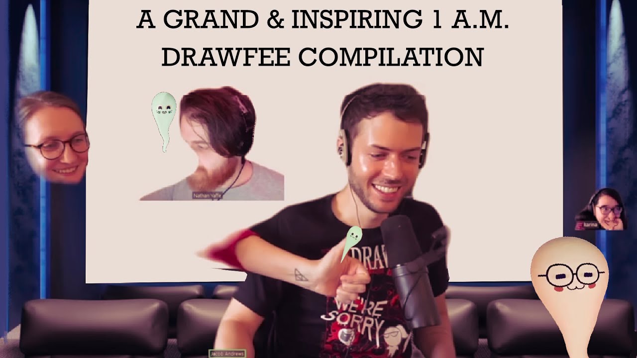 Drawfee + Secret Sleepover Society clips for tired compilation makers