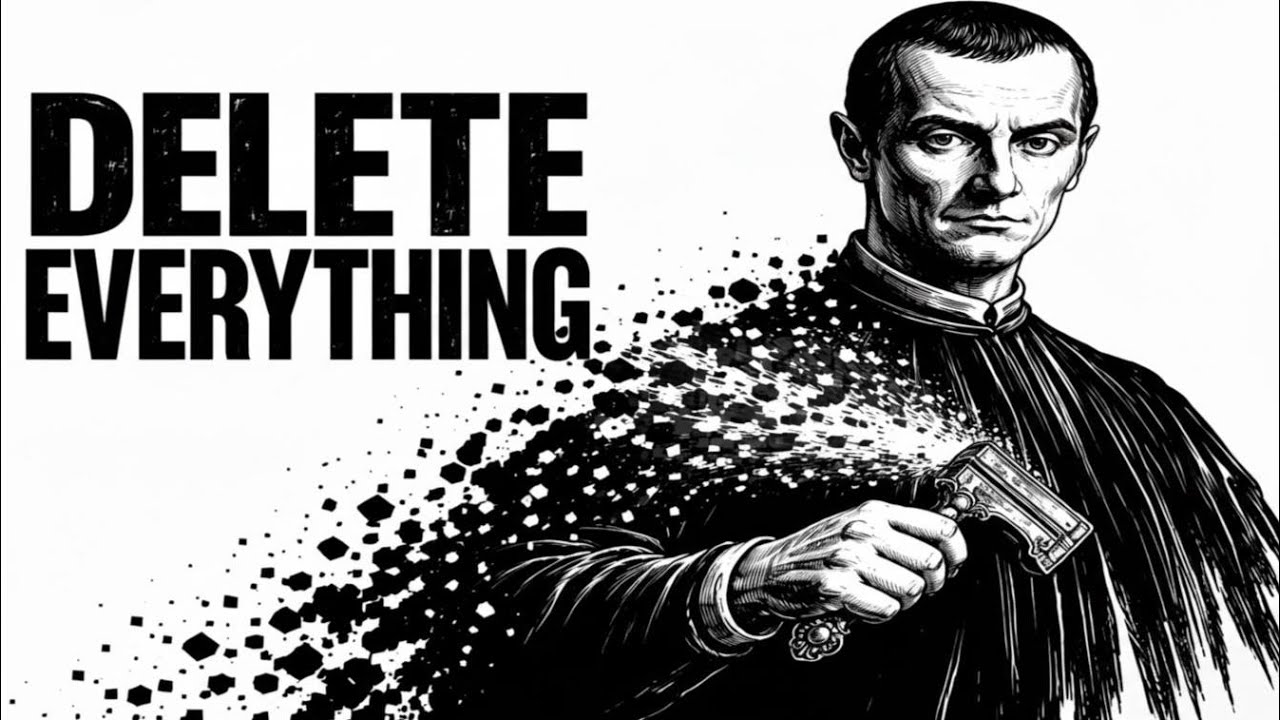 The 'Ghost' Protocol: 10 Things You Must Erase From Your Life In Secret (Machiavelli)