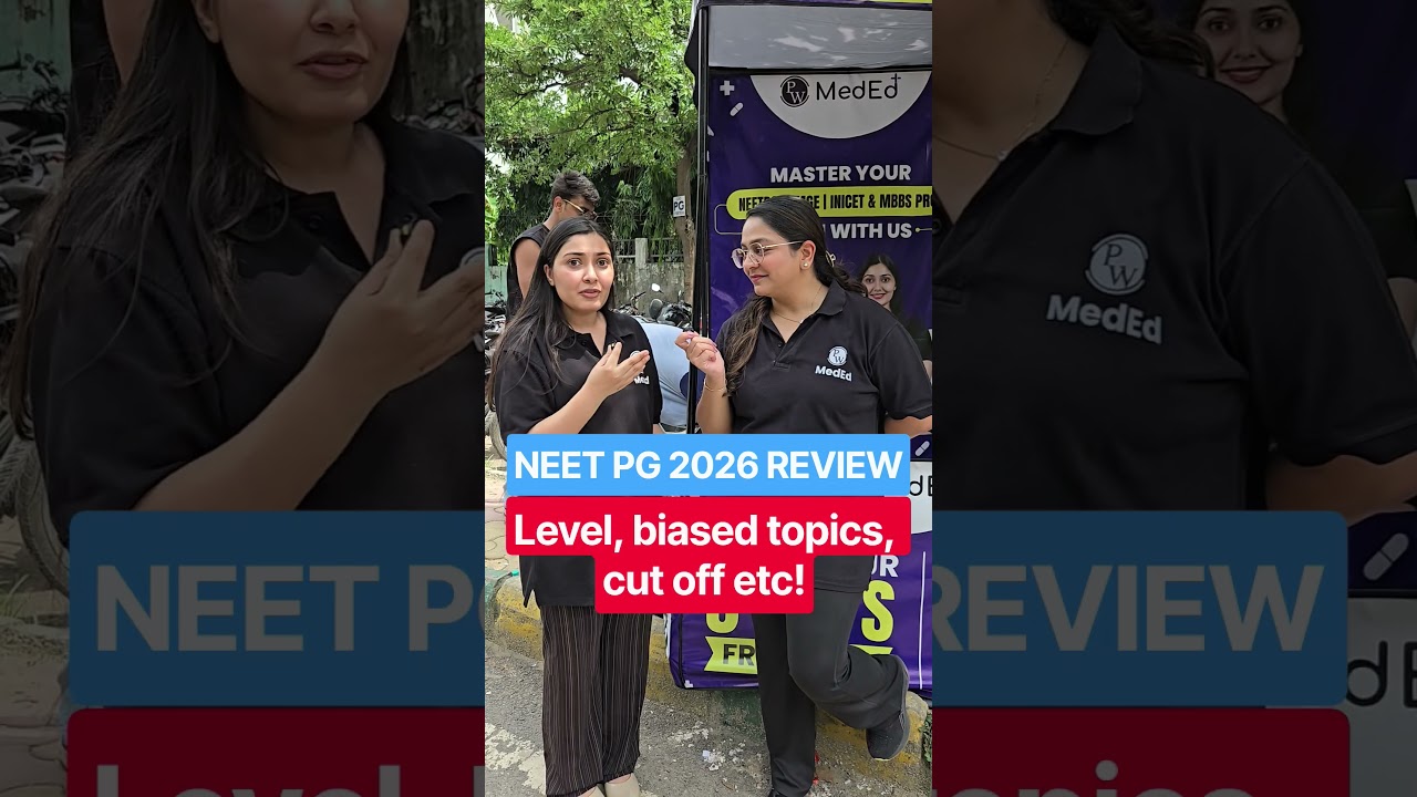 NEET PG 2026 CUT OFF, EXAM REVIEW, RECALL, PYQs | NEET PG 2026 EXAM REVIEW FROM THE CENTRE #neetpg