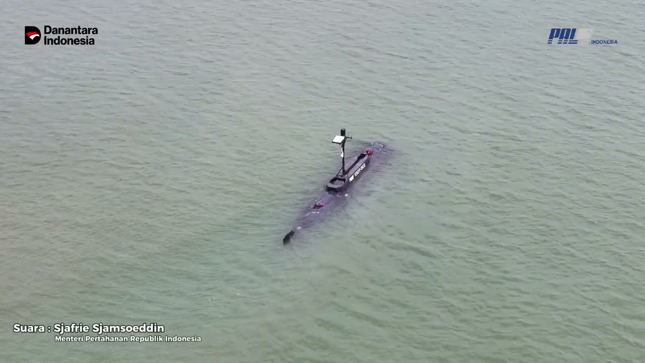 Pengujian Kapal Selam Otonom dan Penembakan Torpedo