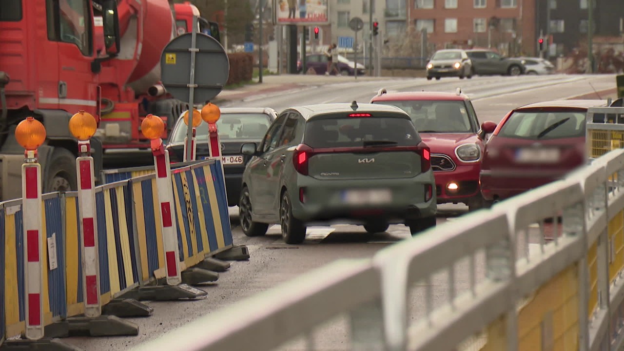 Des travaux autour du dépôt de la Stib à Haren entraînent de nombreuses infractions routières