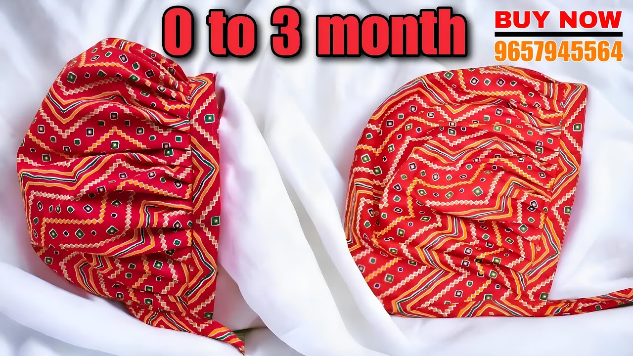 0 to 3 month baby cap | In 5 Min.