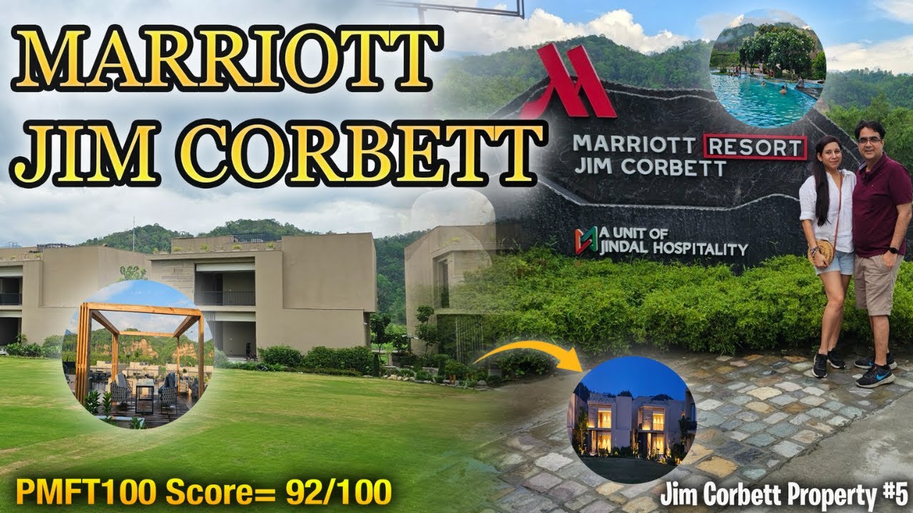 Marriott Jim Corbett – Luxury Stay in the Wild! 🐅🏨