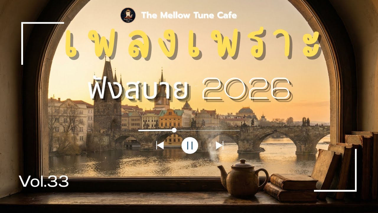 รวมเพลงเพราะ ฟังสบาย 2026 ร้านกาแฟ ฟังตอนทำงาน อ่านหนังสือ | #เพลงใหม่ #เพลงร้านกาแฟ #เพลงฮิต Vol.33