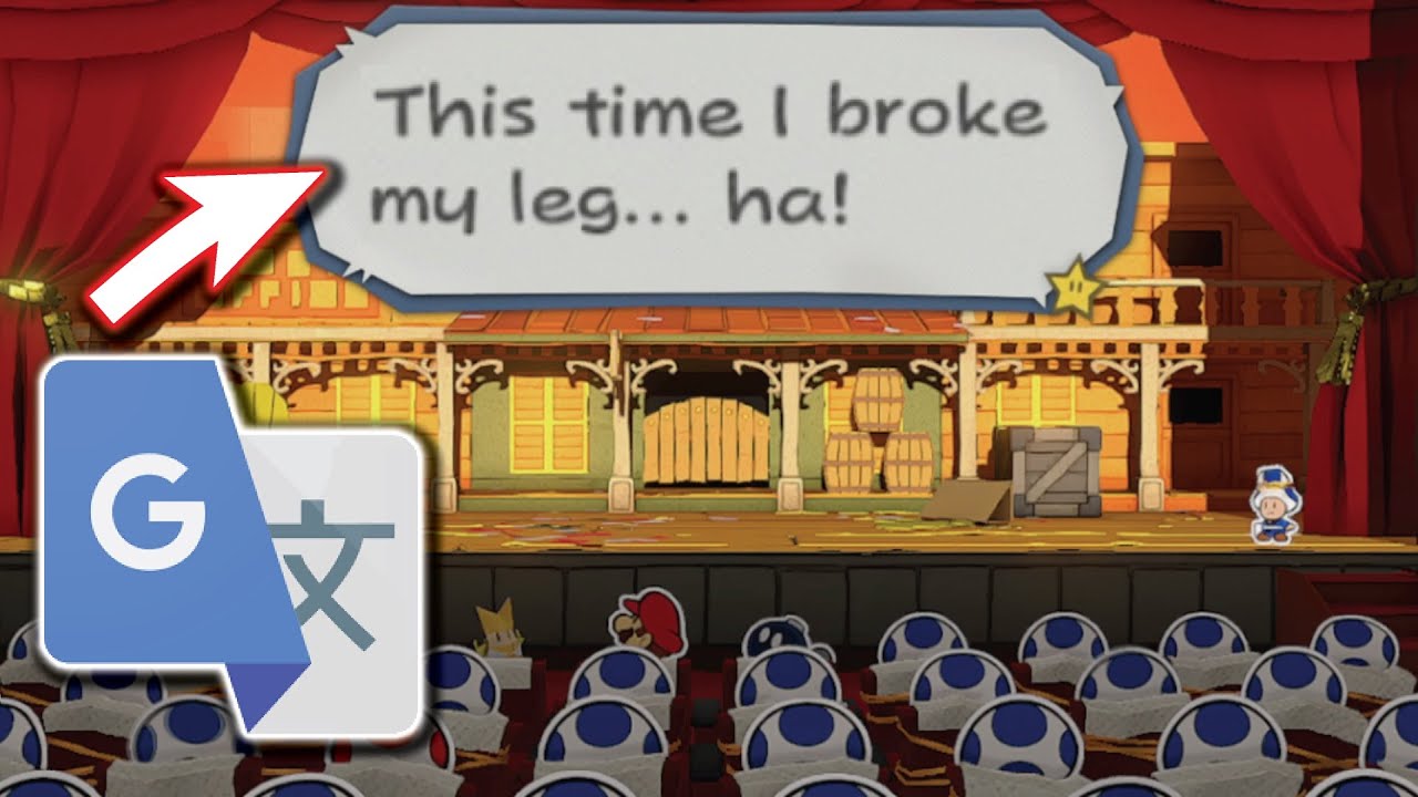 Google Translate сделал эту часть Paper Mario: Origami King просто уморительной [босс Elastic Ent...