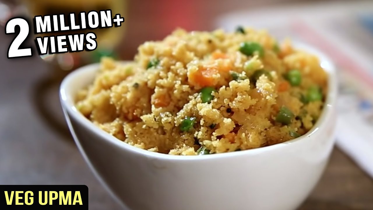 How To Make Veg Upma | Easy & Healthy Breakfast Recipe | Masala Trails