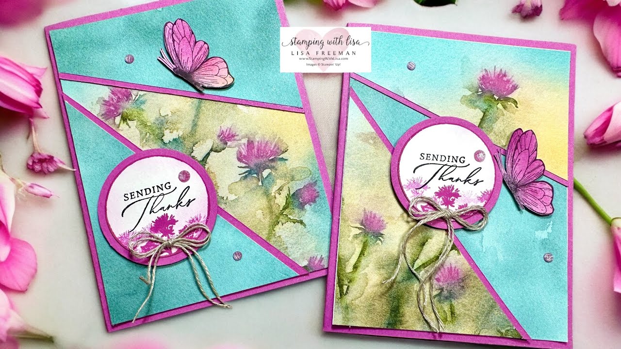 🌷Easiest Way to Do the Split Card Technique!