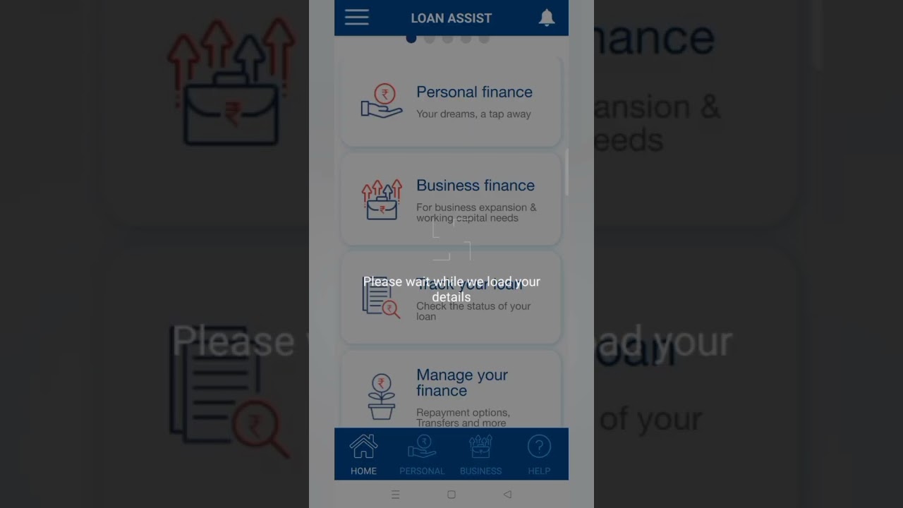 #hdfc bank auto loan, personal loan,use car loan tracking and repayment schedule application!