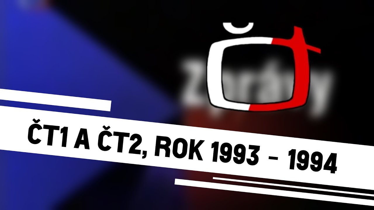 Archiv TV 30 - ČT1 a ČT2, rok 1993 - 1994, znělky, reklamy, upoutávky, [ REUPLOAD ]