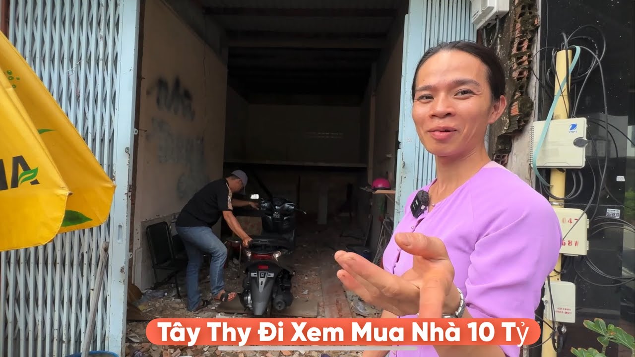 T&acirc;y Thy Xem Nh&agrave; 10 Tỷ Dự Định Mua Để B&aacute;n Bắp Nướng 