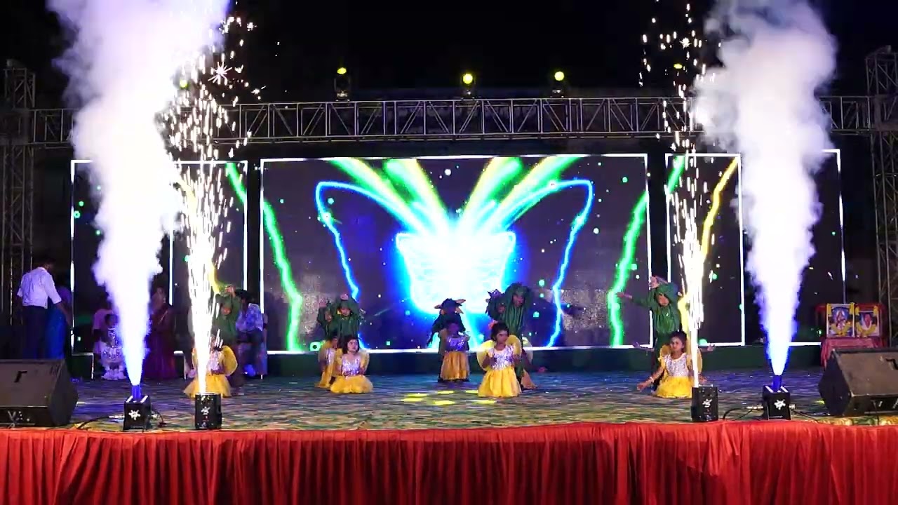 FLOWERS & BUTTERFLYS SONG BY JKG. BVN SCHOOL DHANWADA ANNUAL DAY BLOSSOM 2026 CELEBRATIONS