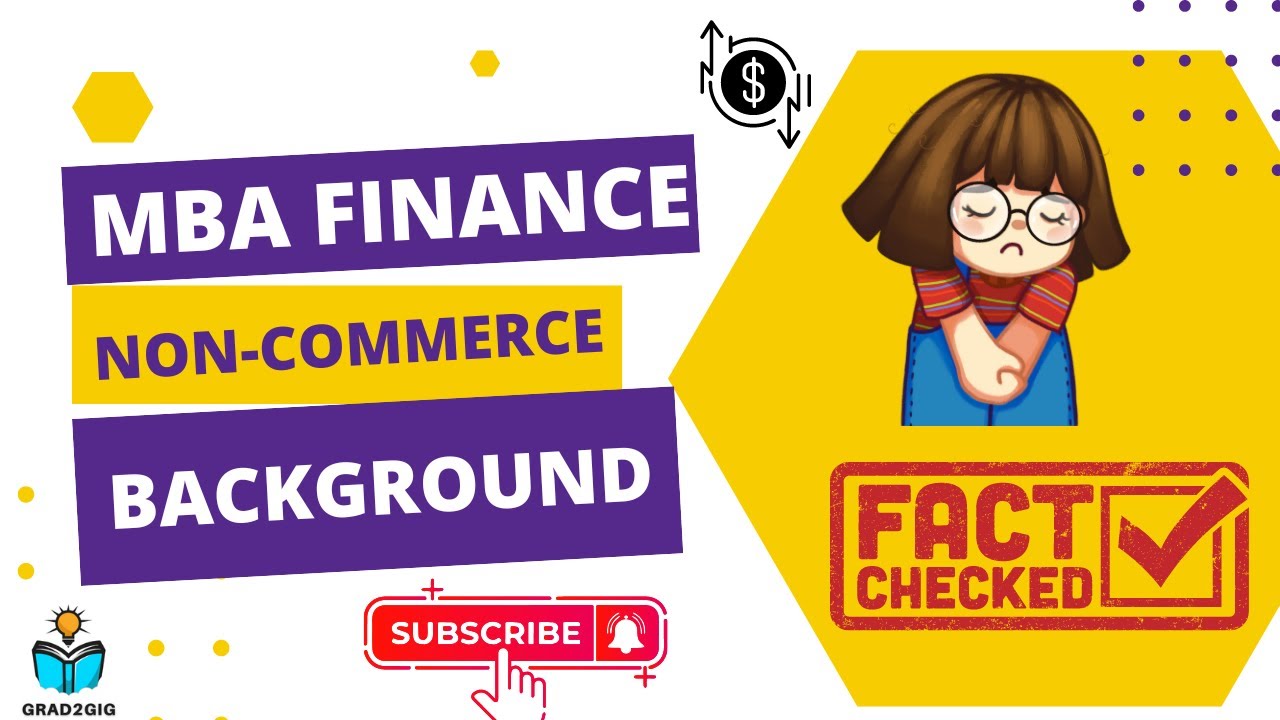 MBA FINANCE || NON COMMERCE BACKGROUND || Impact on Placements ?