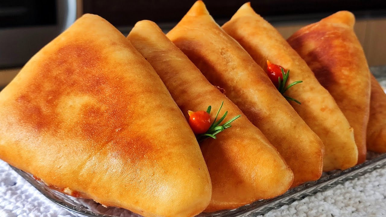 PIZZA FRITA esse vai ser o seu SALGADO PREFERIDO só FAÇAM