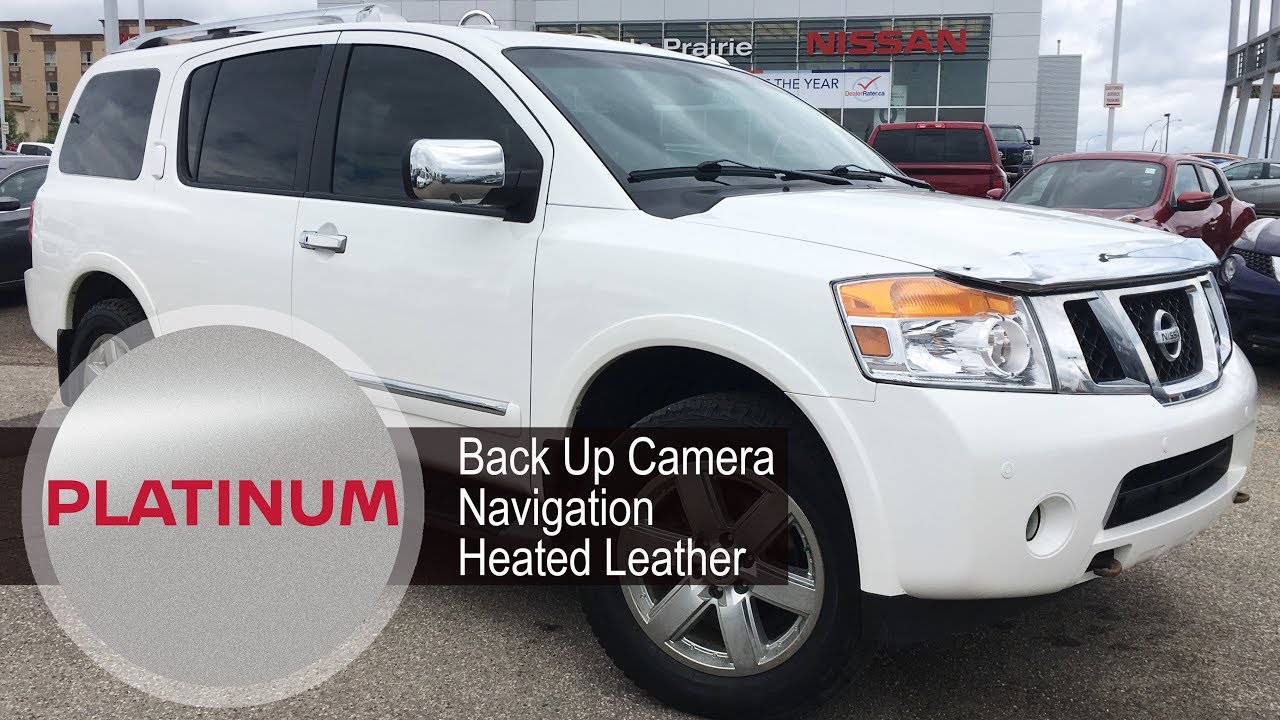 2011 Nissan Armada Platinum 4X4 SUV | In-depth Walkaround | Grande Prairie Nissan
