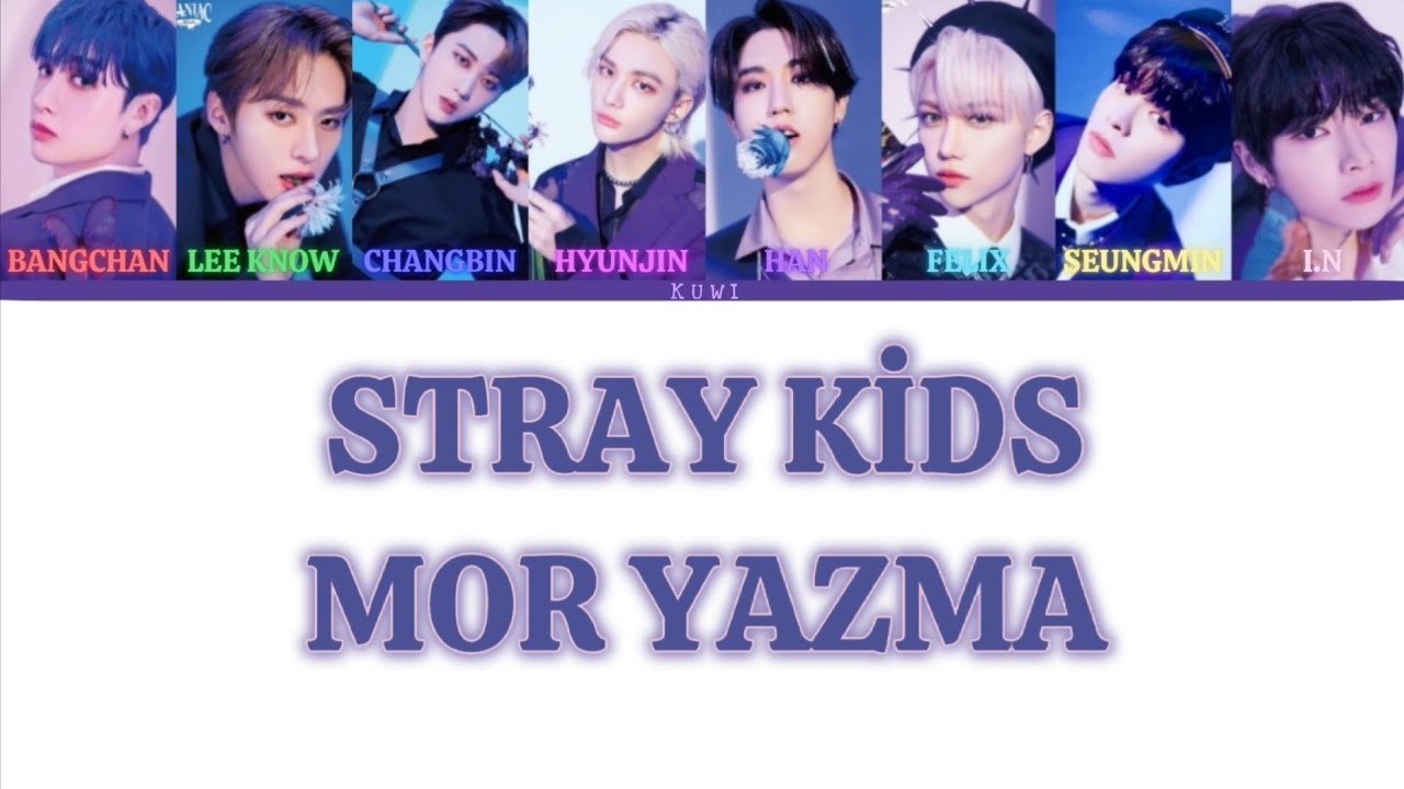 Stray Kids - Mor Yazma (Cover of Umut Kaya)