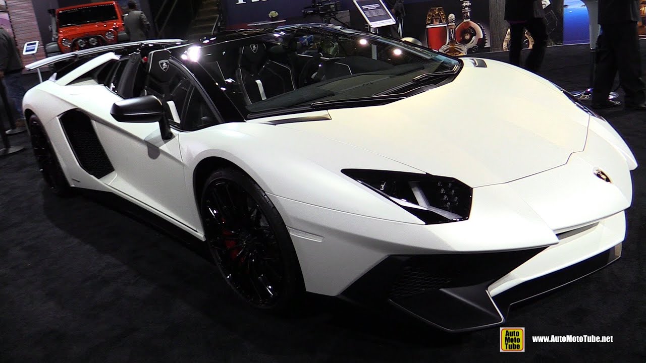 2016 Lamborghini Aventador LP750-4 SV Super Veloce - Walkaround - 2016 Detroit Auto Show