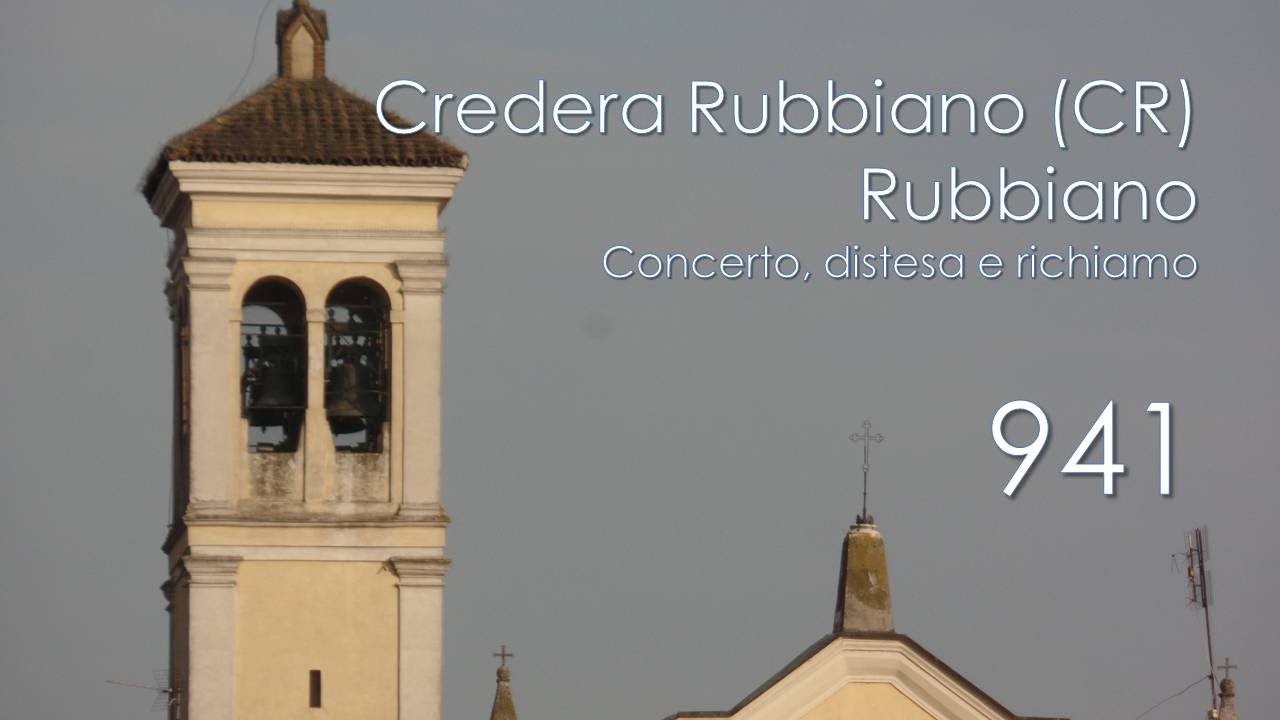 Le campane di Credera Rubbiano (CR) - Fraz. Rubbiano
