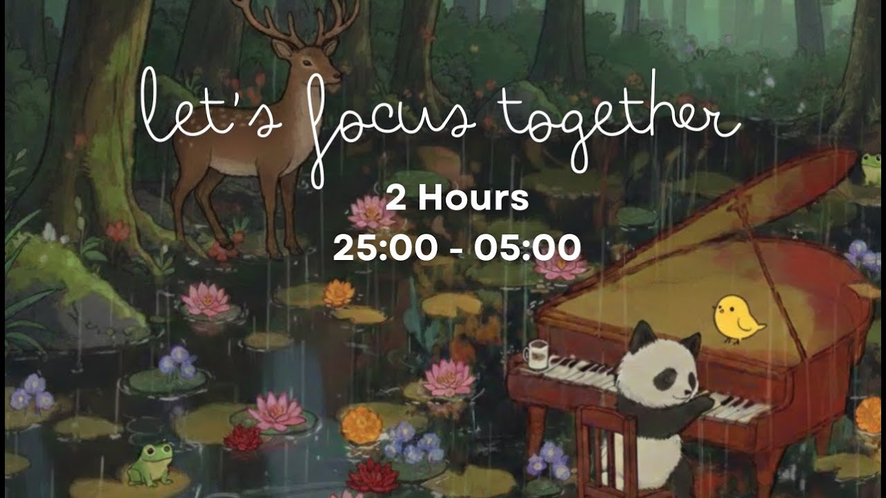 Do what you can't 🌺 - 2H Pomodoro 25/5 Lo-fi Beats for Study, Focus
