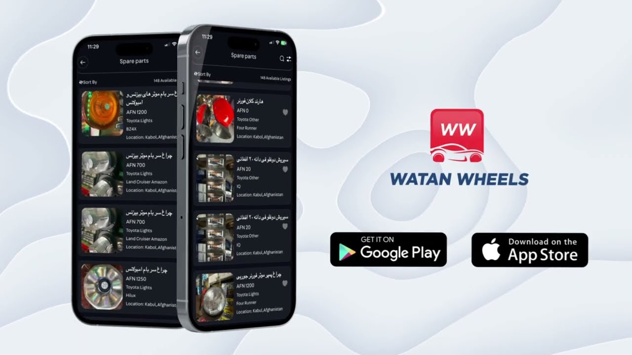 Buy, Sell, Rent Cars in One App | Watan Wheels Mobile Application