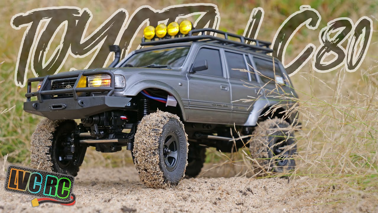 FMS FCX18 Toyota LC80! | Unboxing, Overview, & Crawling