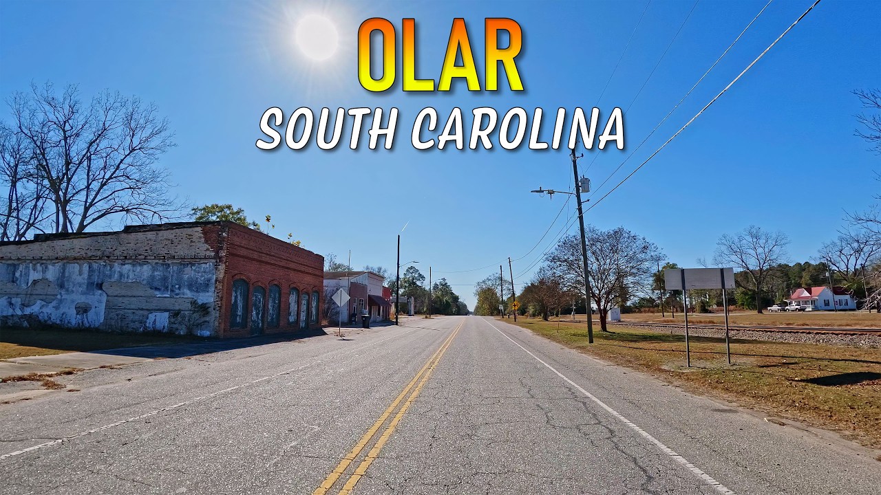 Olar South Carolina Driving Through
