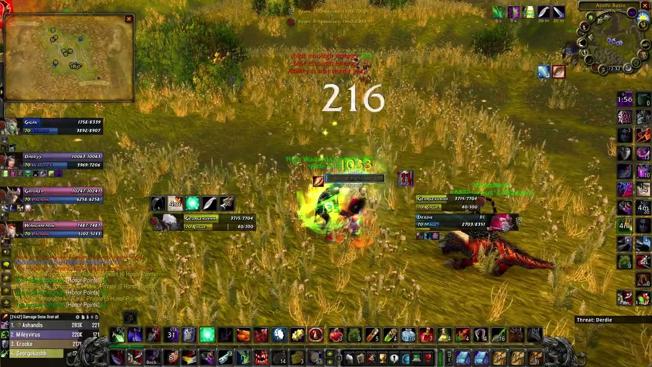 Georgekushh HWL Rogue - Arathi Basin Clip