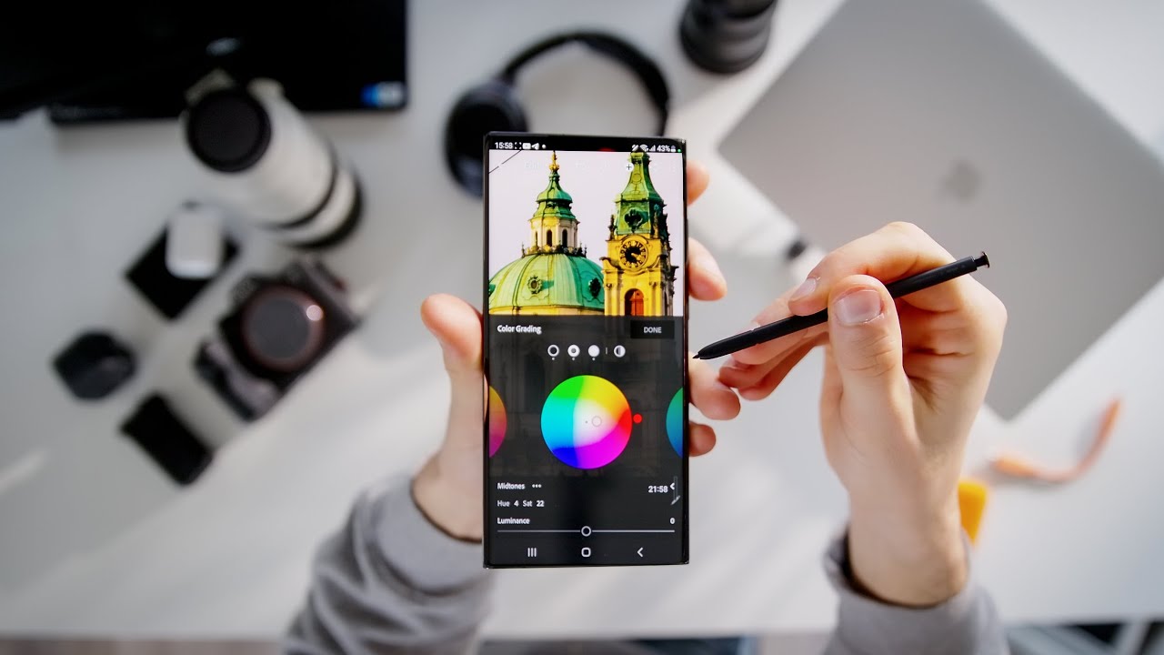 Samsung Galaxy Ultra: как редактировать фотографии в Lightroom Mobile для начинающих