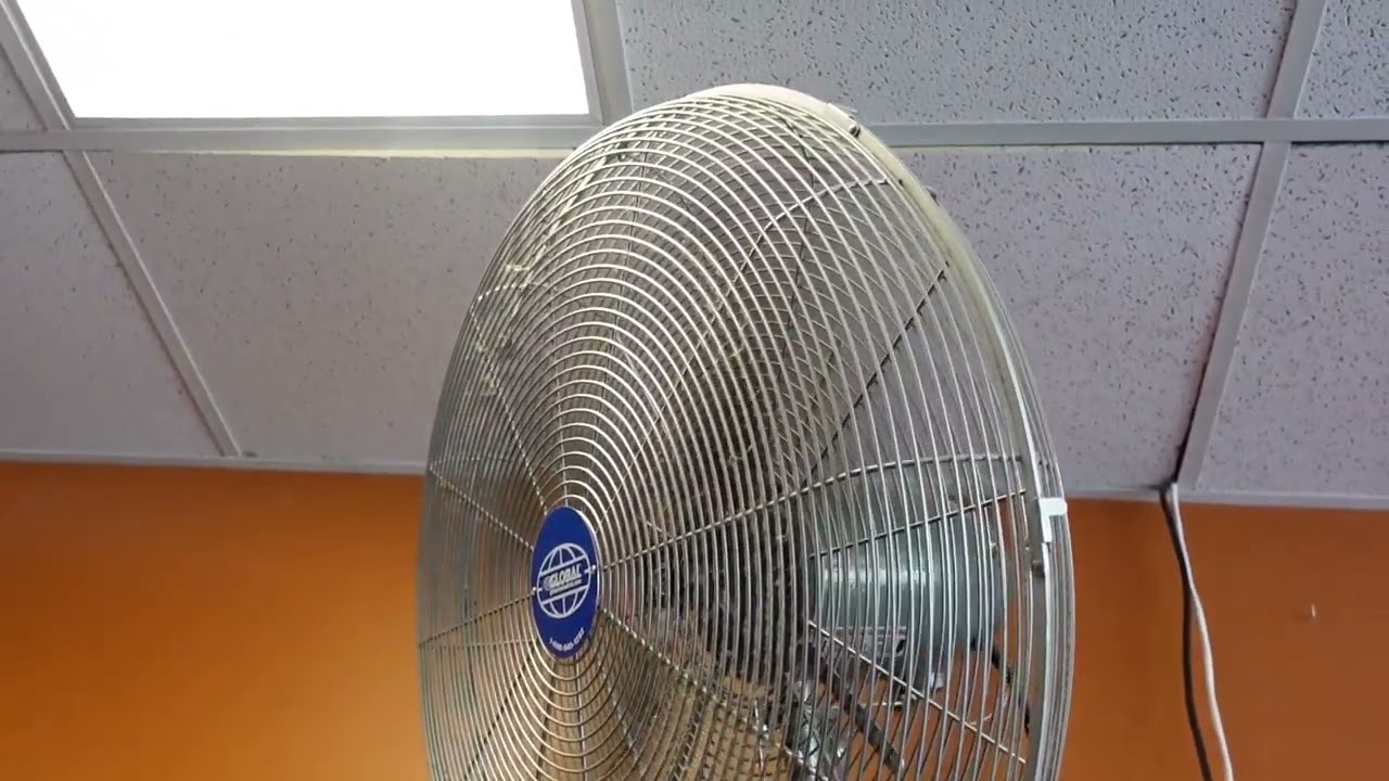 Global Industrial Deluxe Oscillating Wall Mount Fan Review