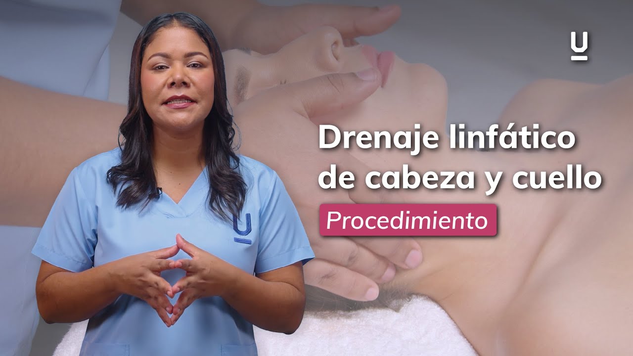 Drenaje linfático de cabeza y cuello - Curso de drenaje linfático manual