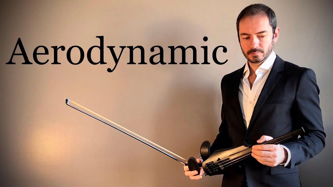 Aerodynamic | Daft Punk | Electric Violin Cover | Cyril Baleton
