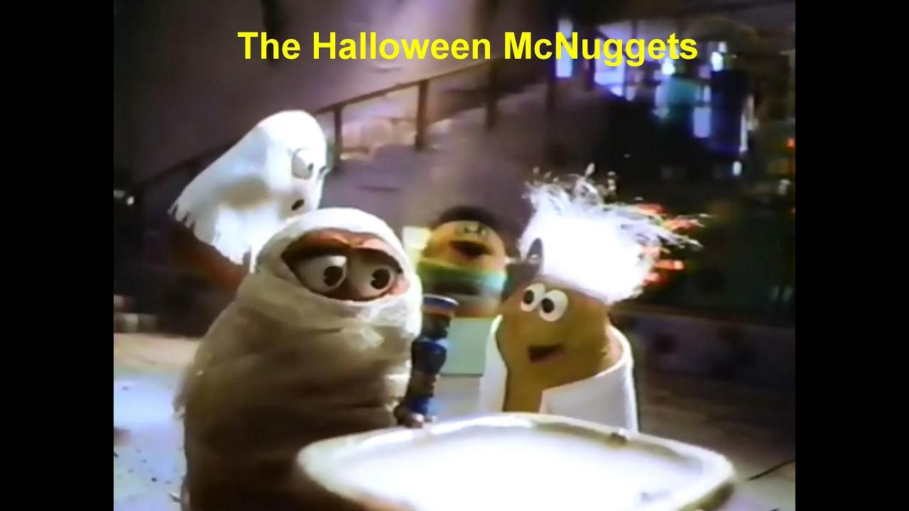 McDonalds Restaurants The Halloween McNuggets 1990 TV Commercial HD