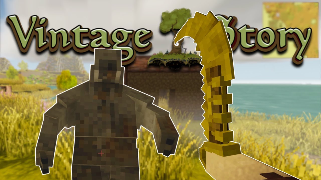 Let's Play Vintage Story 🌳 02: Der erste Kampf! 💥