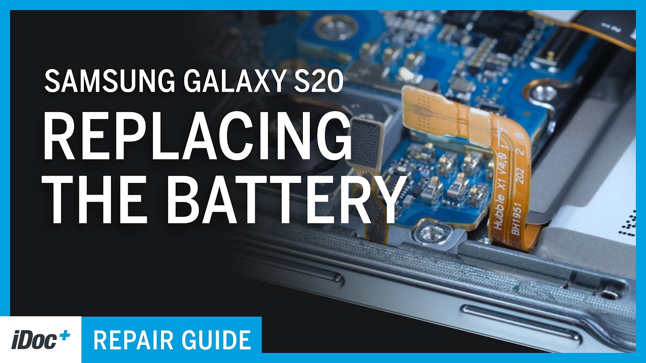 Samsung Galaxy S20 – Battery replacement [including reassembly]