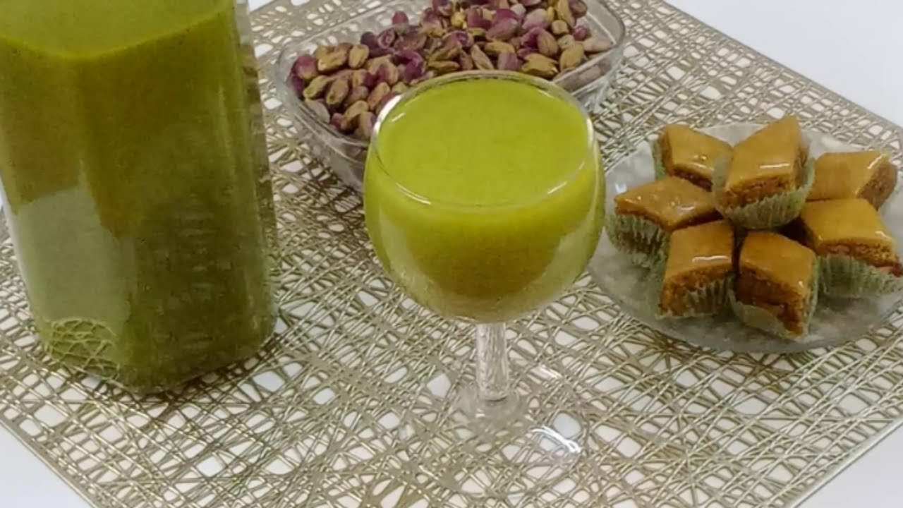 روزاطة الفستق هي إحدى وصفات الأعراس التونسية _ Rozata est l'une des recettes de mariage tunisien