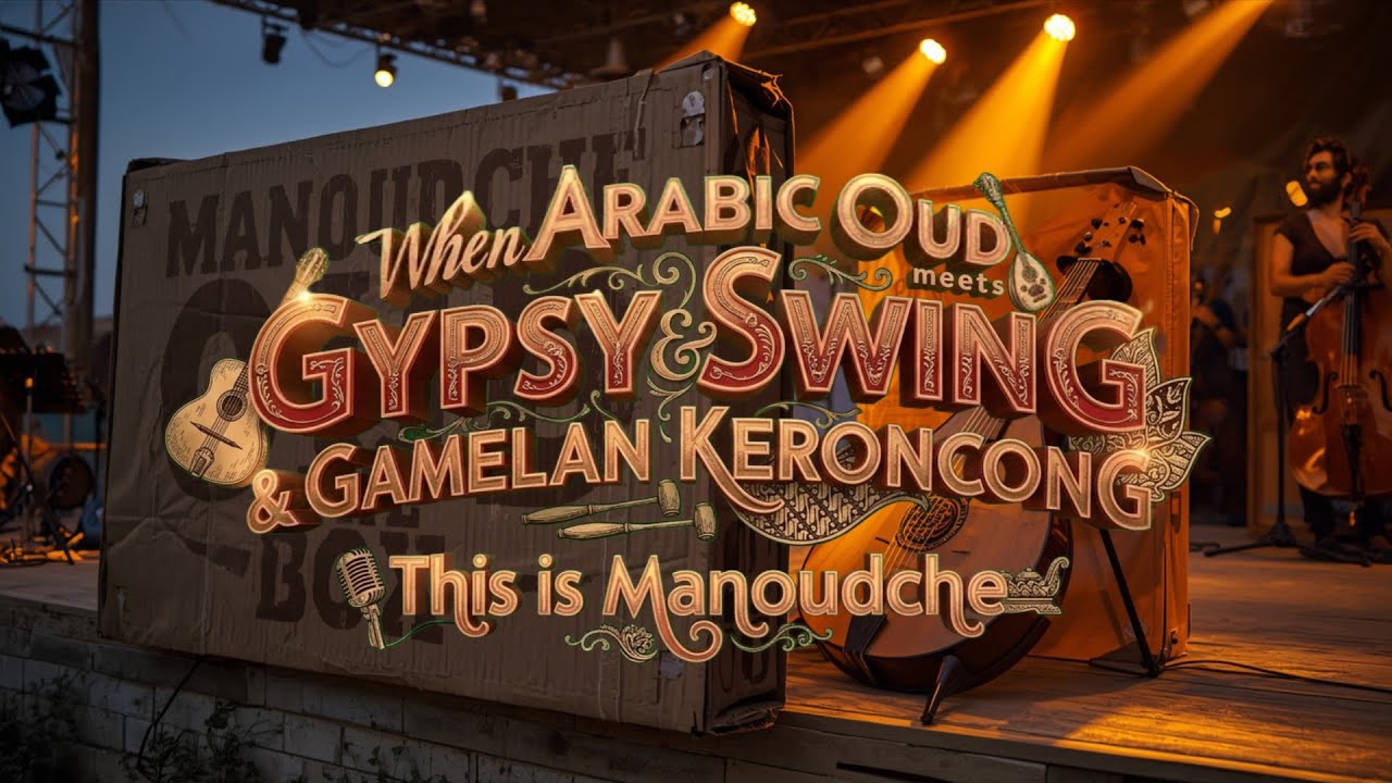 When Arabic Oud Meets Gypsy Swing & Gamelan Keroncong: This is Manoudche