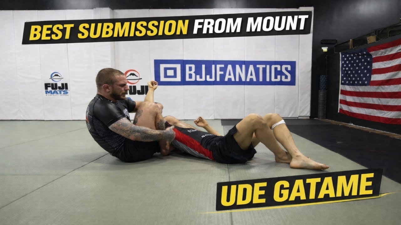 The Most Effective Submission From Mount — Ude Gatame