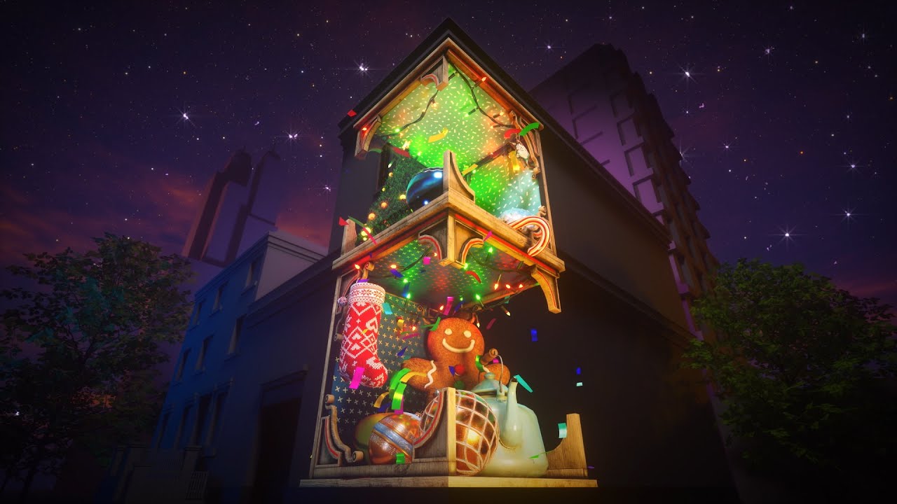 WONDERBOX - Projection Mapping at Let&rsquo;s Glow SF 2022