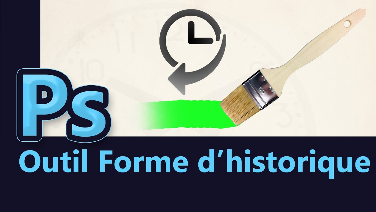 Photoshop - Outil forme d'historique